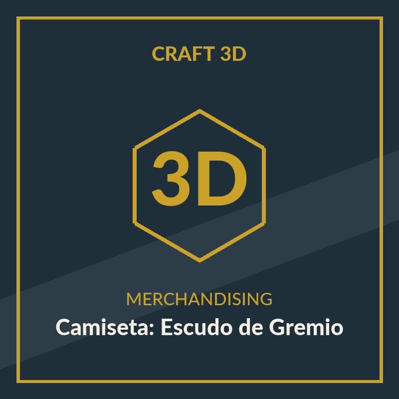 Camiseta Personalizada — Escudo de Gremio